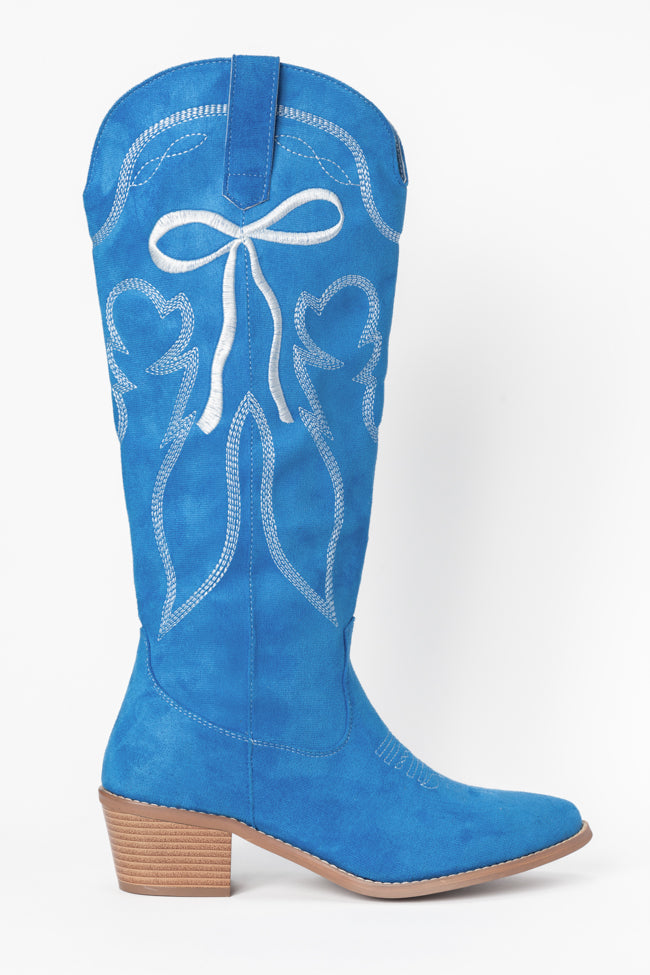 Boss Bow Boots Krista Horton X Pink Lily