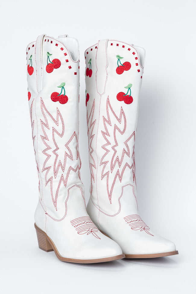 Kamp Cherry Boots Krista Horton X Pink Lily