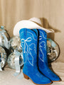 Boss Bow Boots Krista Horton X Pink Lily