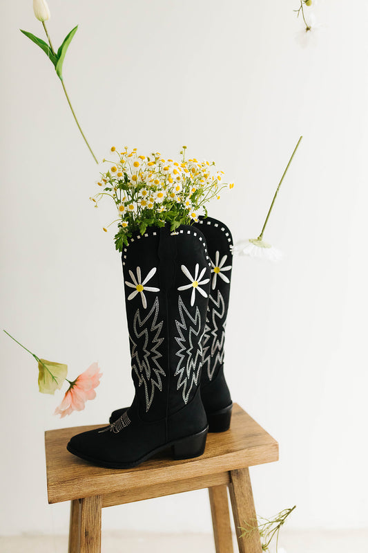 Kolly Daisy Boots Krista Horton X Pink Lily