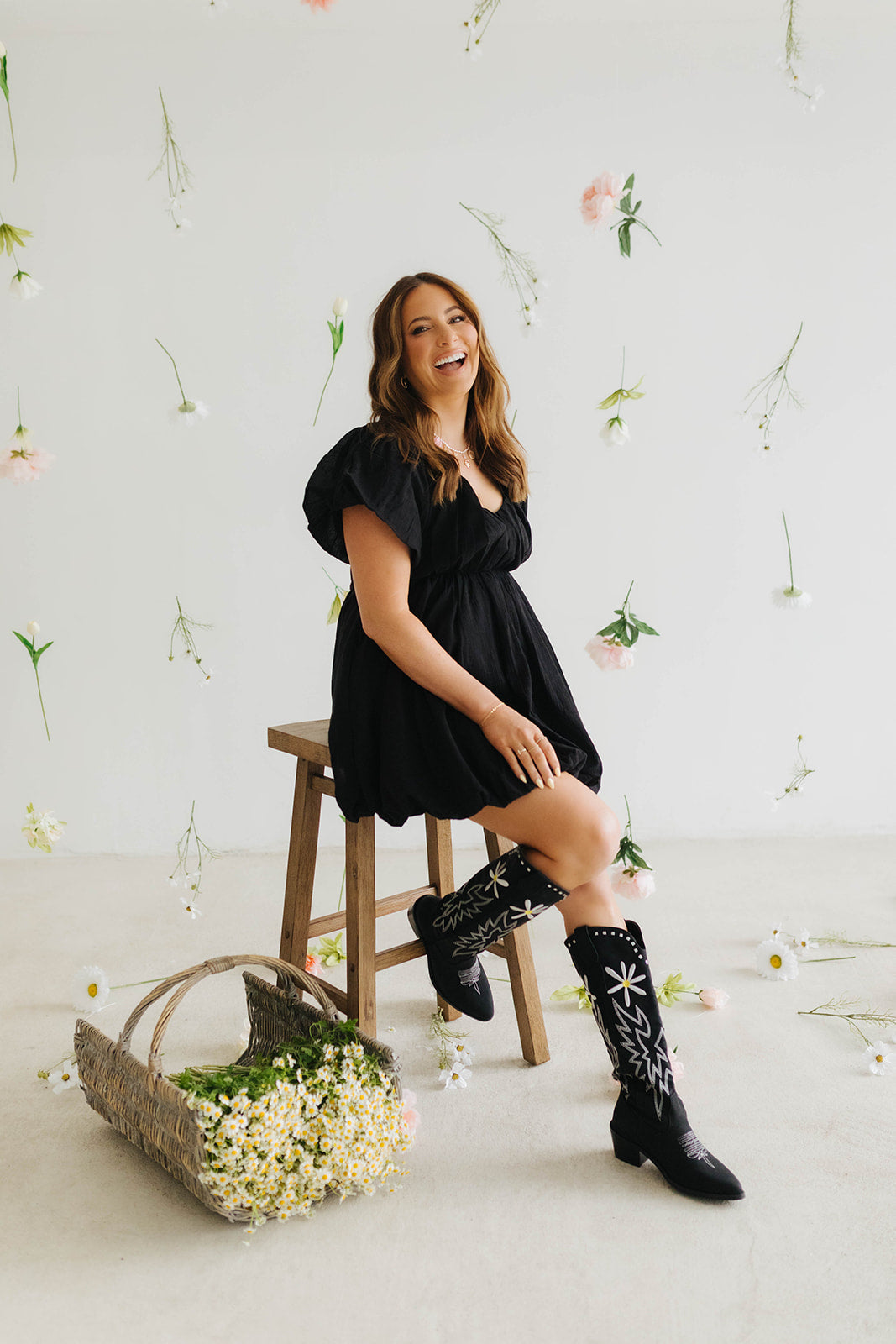 Kolly Daisy Boots Krista Horton X Pink Lily