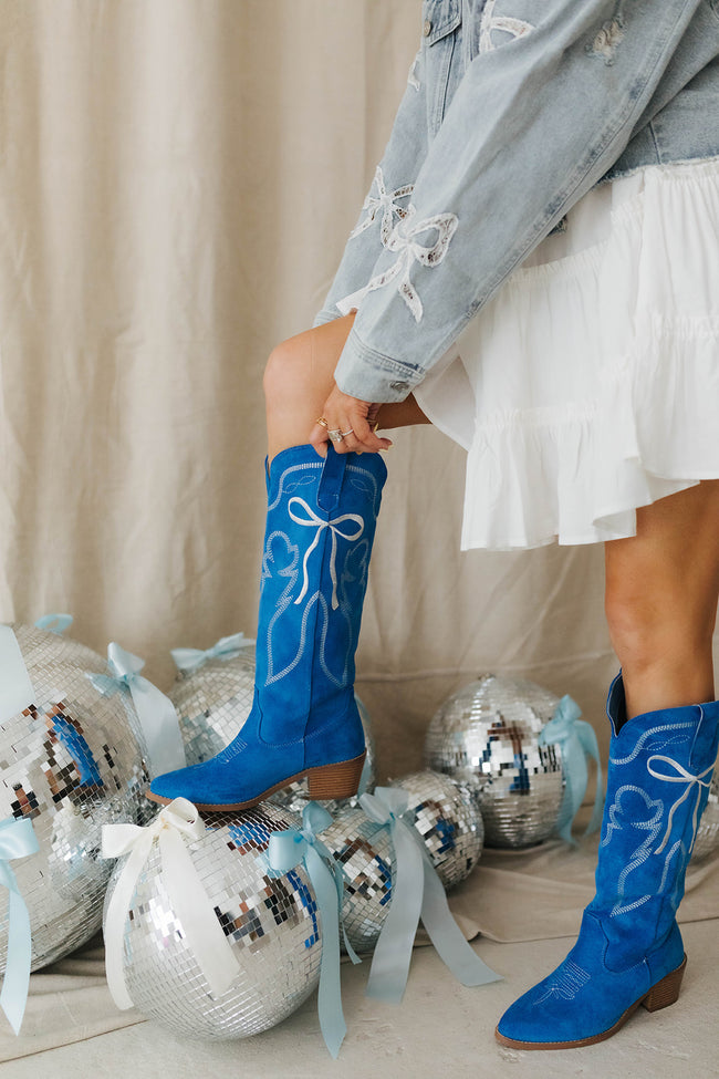 Boss Bow Boots Krista Horton X Pink Lily