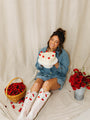 Kamp Cherry Boots Krista Horton X Pink Lily