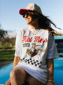 Hot Mess Rodeo White Graphic Tee Krista Horton X Pink Lily