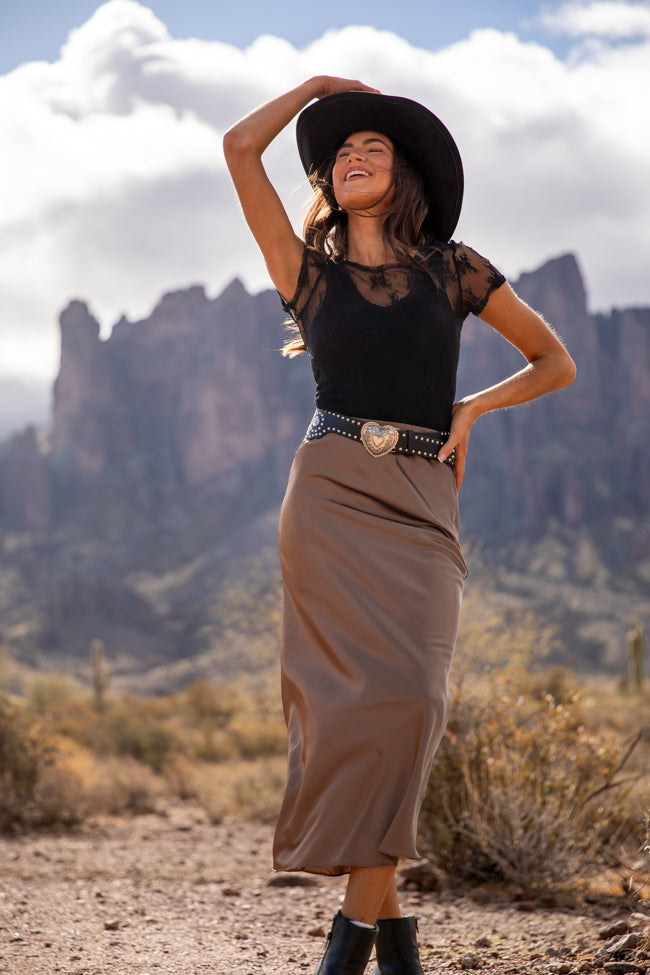 Desert Cowgirl Bronze Skirt