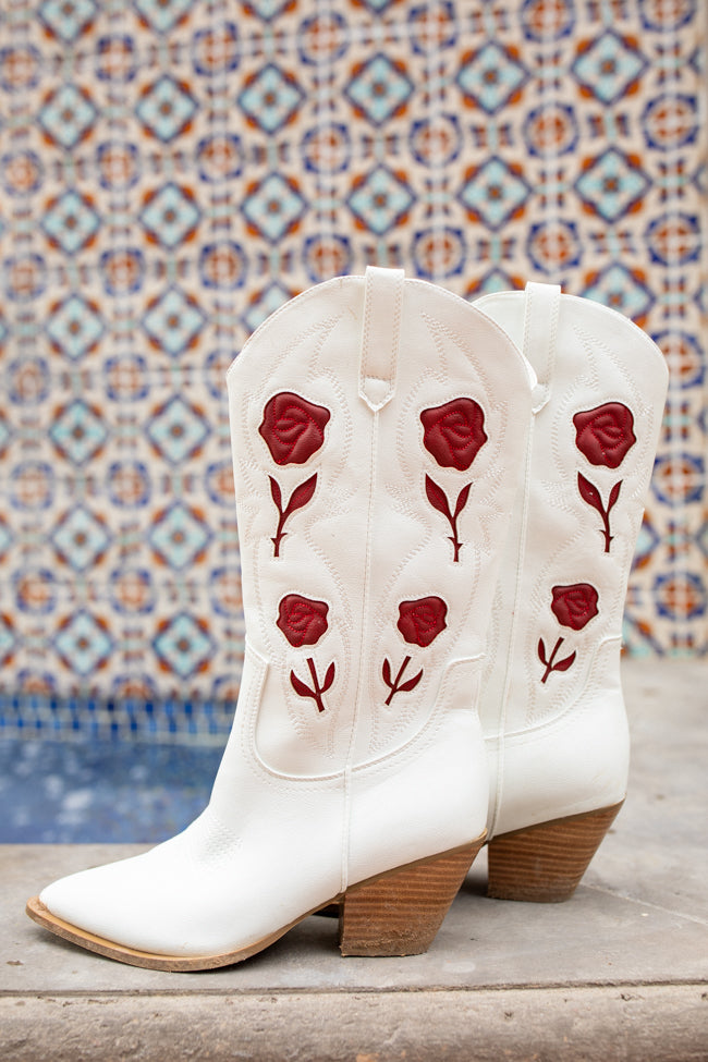 Arden Rose Western Boots