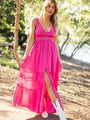 Summer Crush Fuchsia Maxi Dress