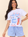I Look Like the 4th Of July White Comfort Colors Graphic Tee SALE