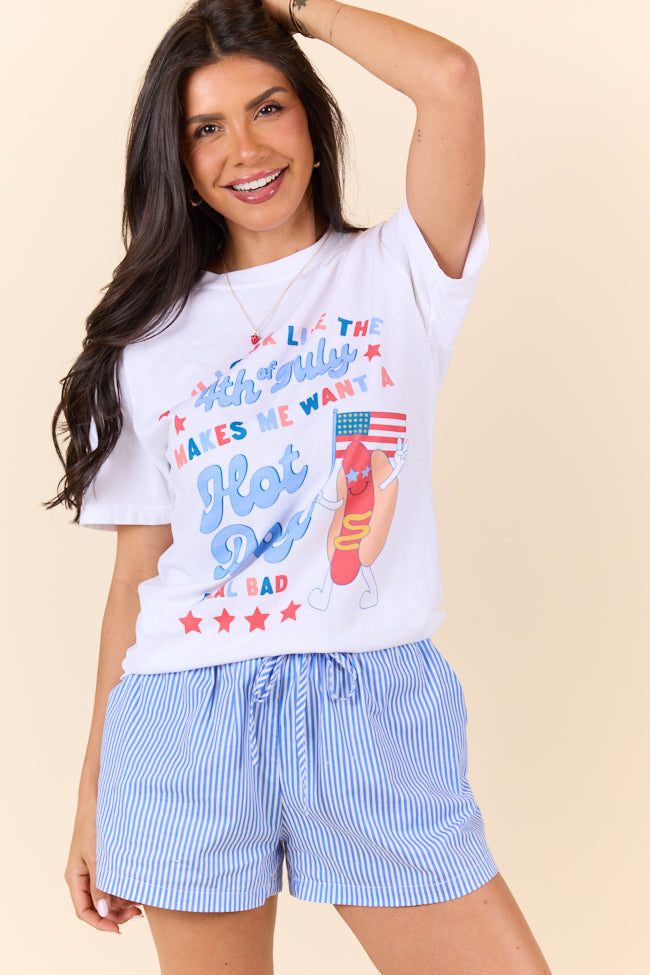 I Look Like the 4th Of July White Comfort Colors Graphic Tee SALE