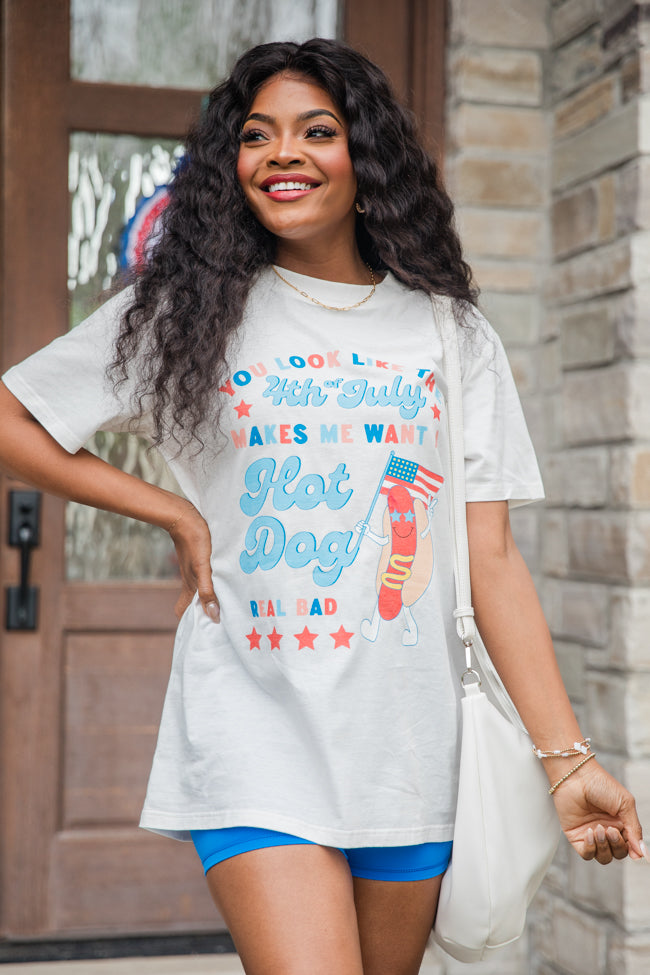 I Look Like the 4th Of July White Comfort Colors Graphic Tee SALE