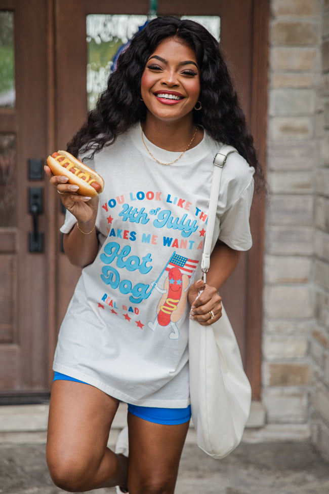 I Look Like the 4th Of July White Comfort Colors Graphic Tee SALE