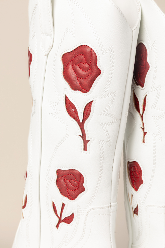 Arden Rose Western Boots