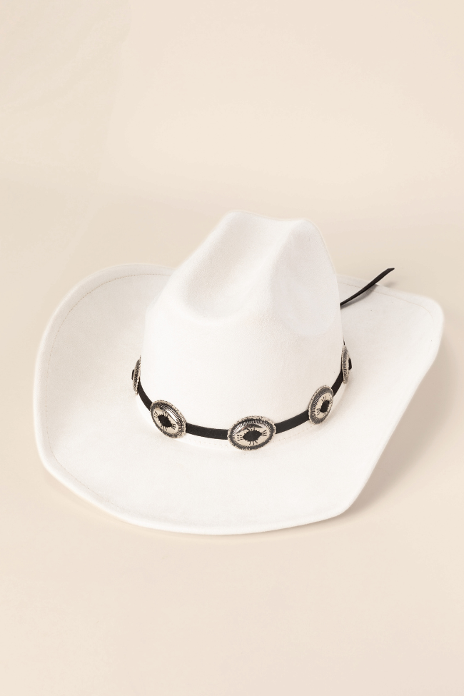 Concho Cream Cowboy Hat