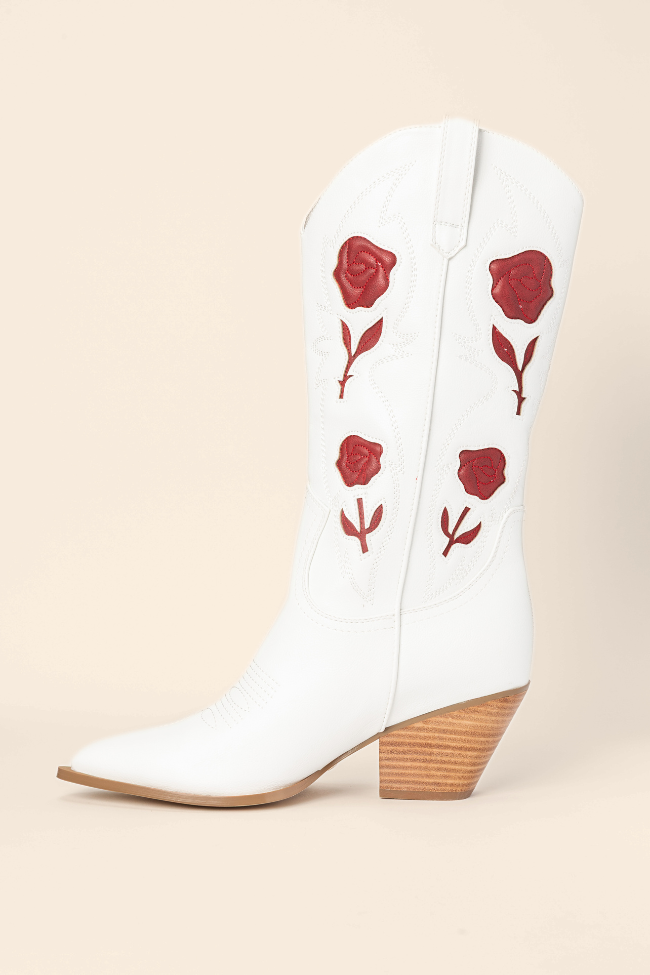 Arden Rose Western Boots