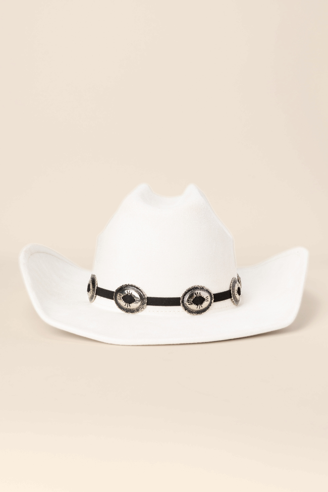 Concho Cream Cowboy Hat